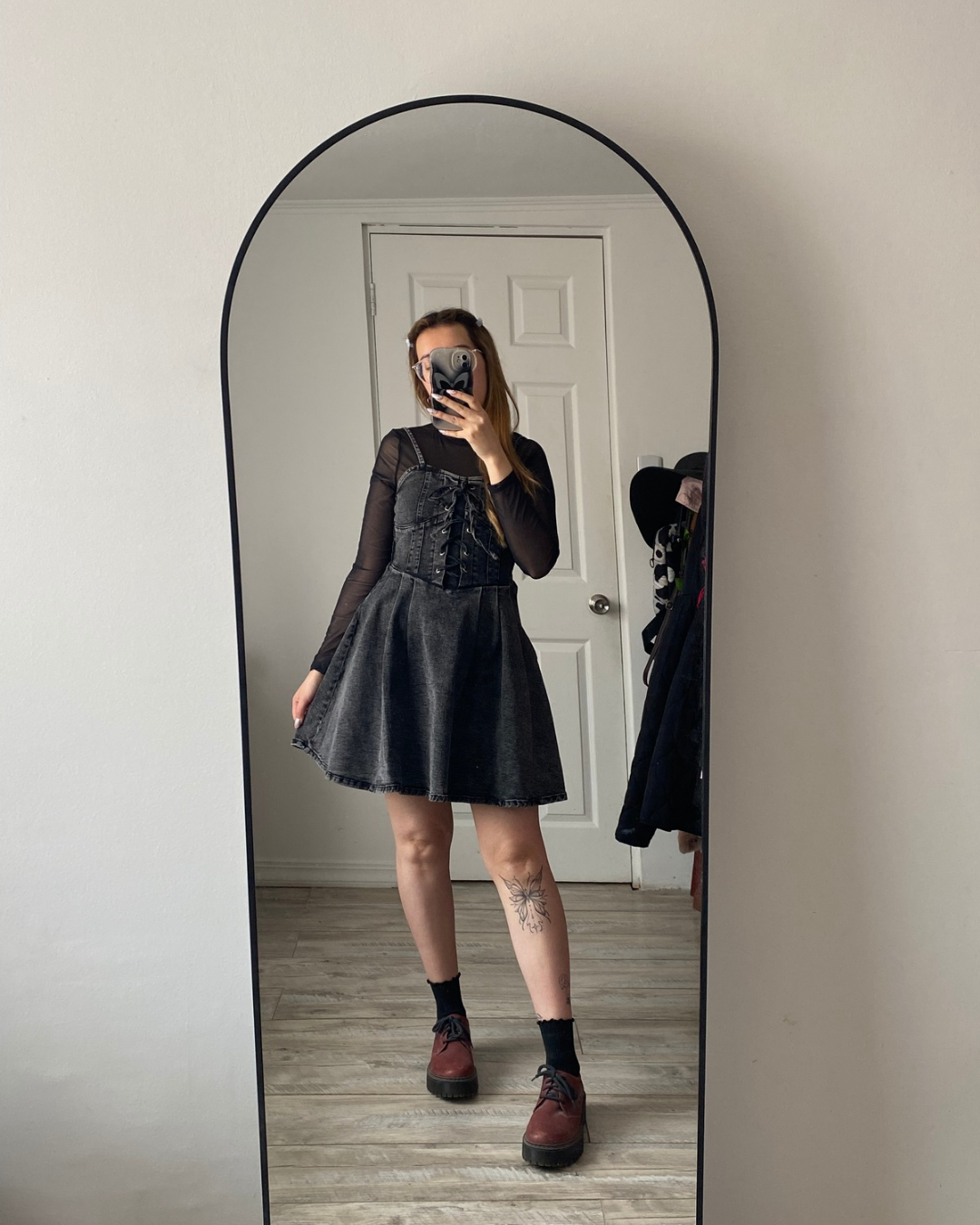 Vestido corse denim