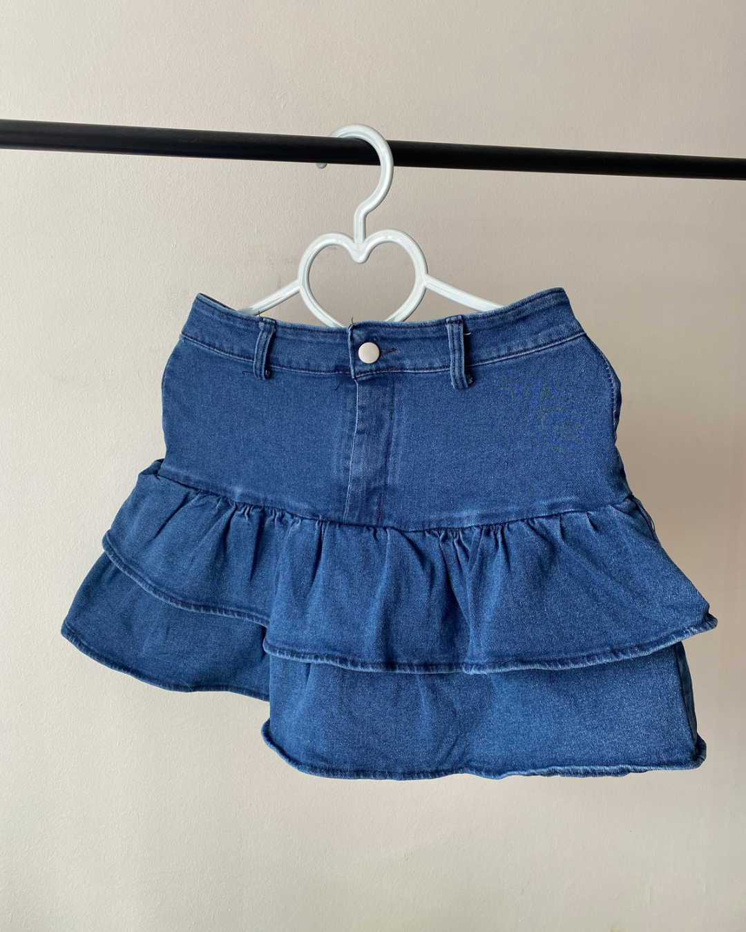 Falda denim vuelos