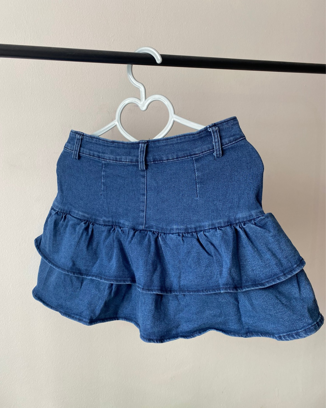 Falda denim vuelos