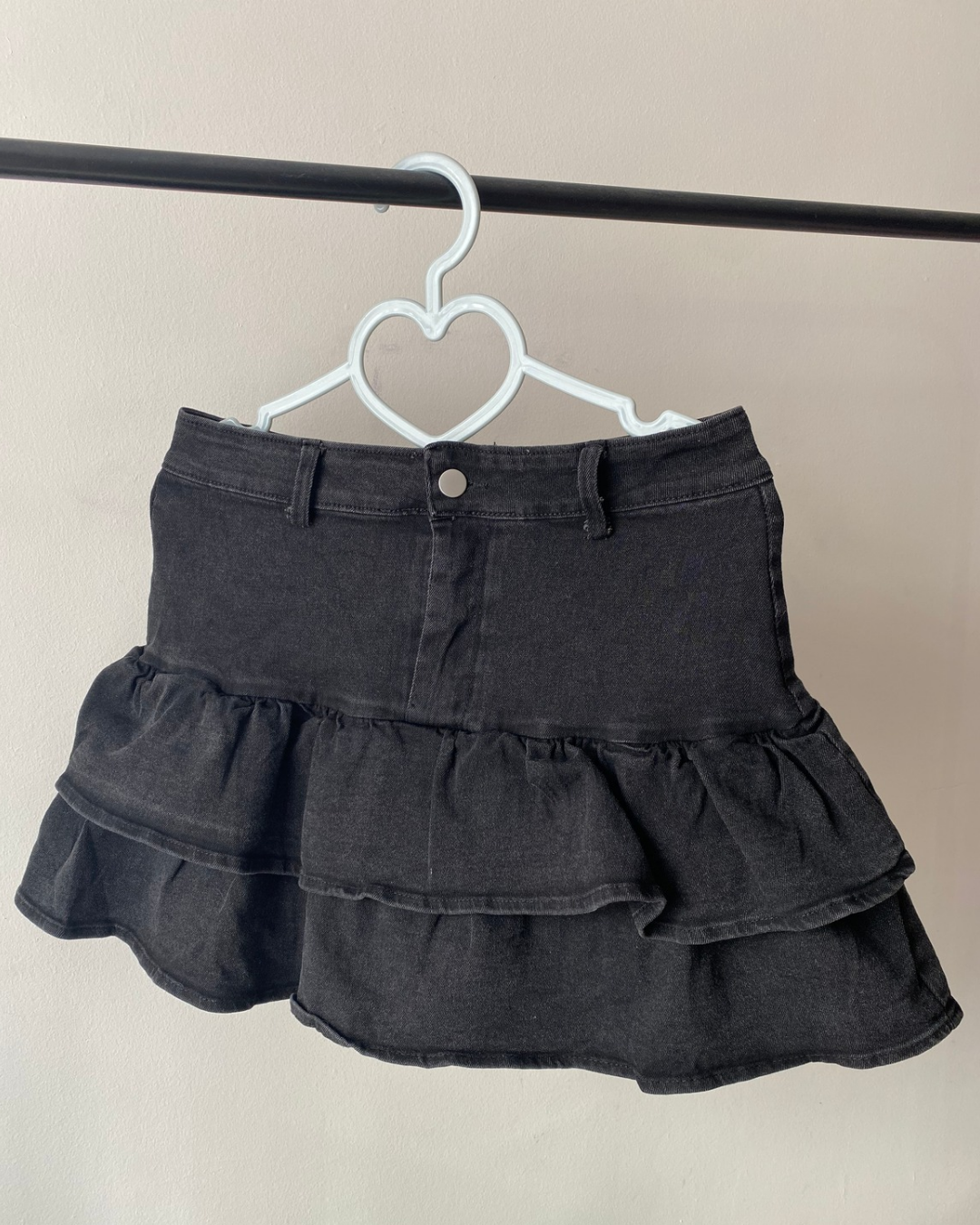 Falda denim vuelos