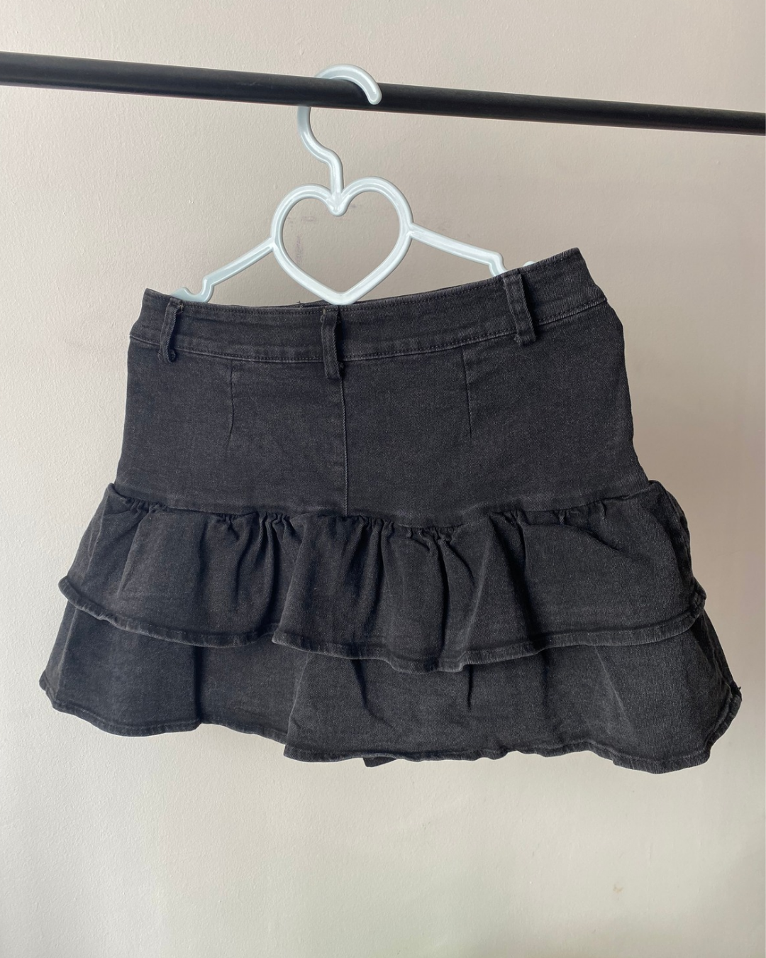 Falda denim vuelos