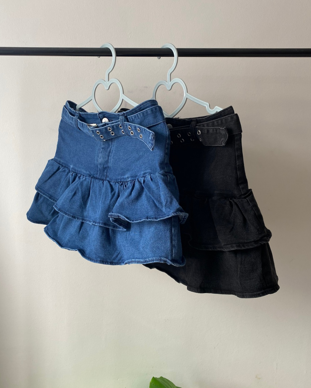 Falda denim vuelos