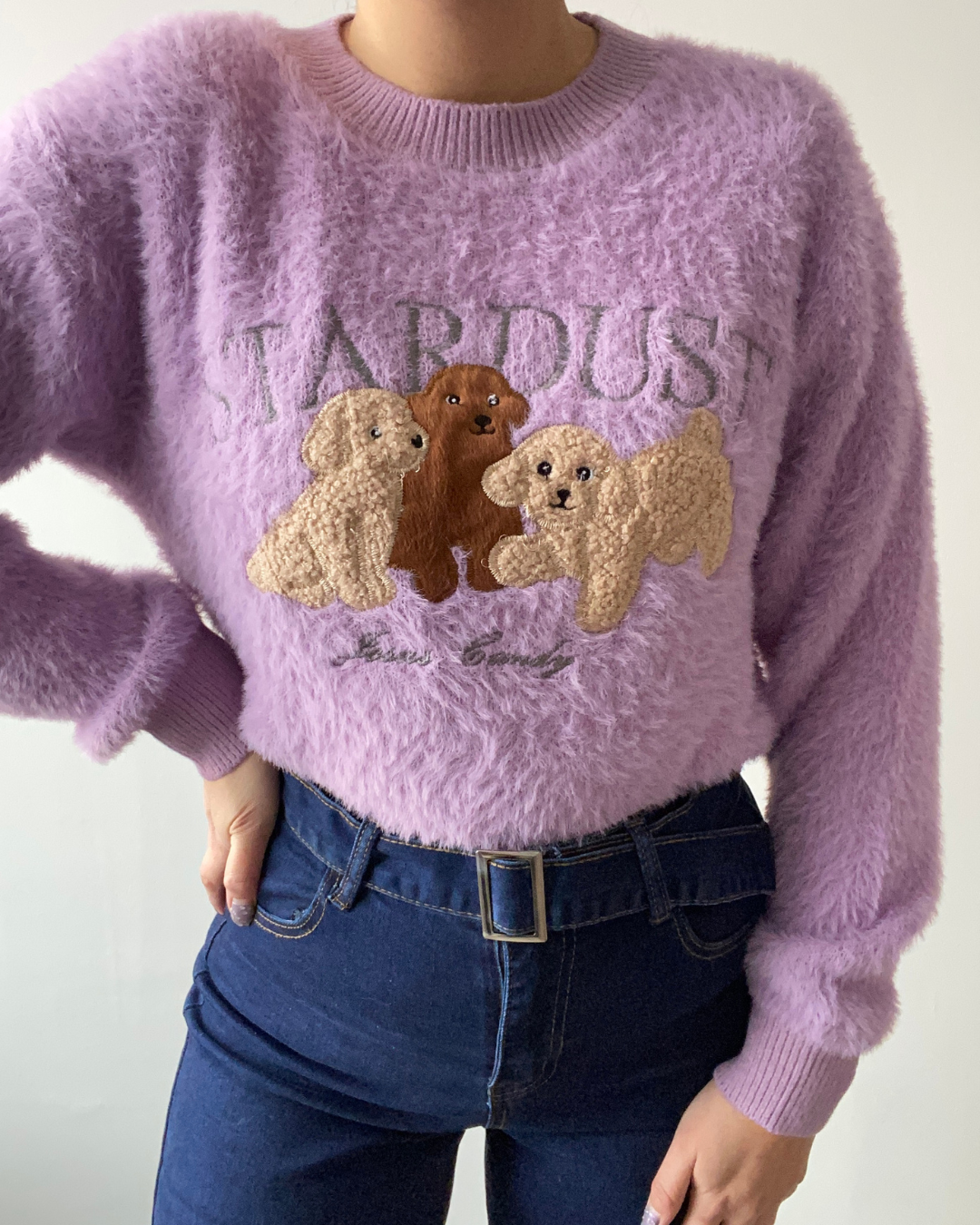 Sweater puppy vintage