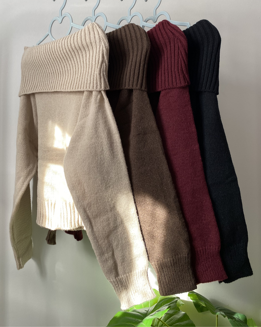 Sweater Off Shoulder
