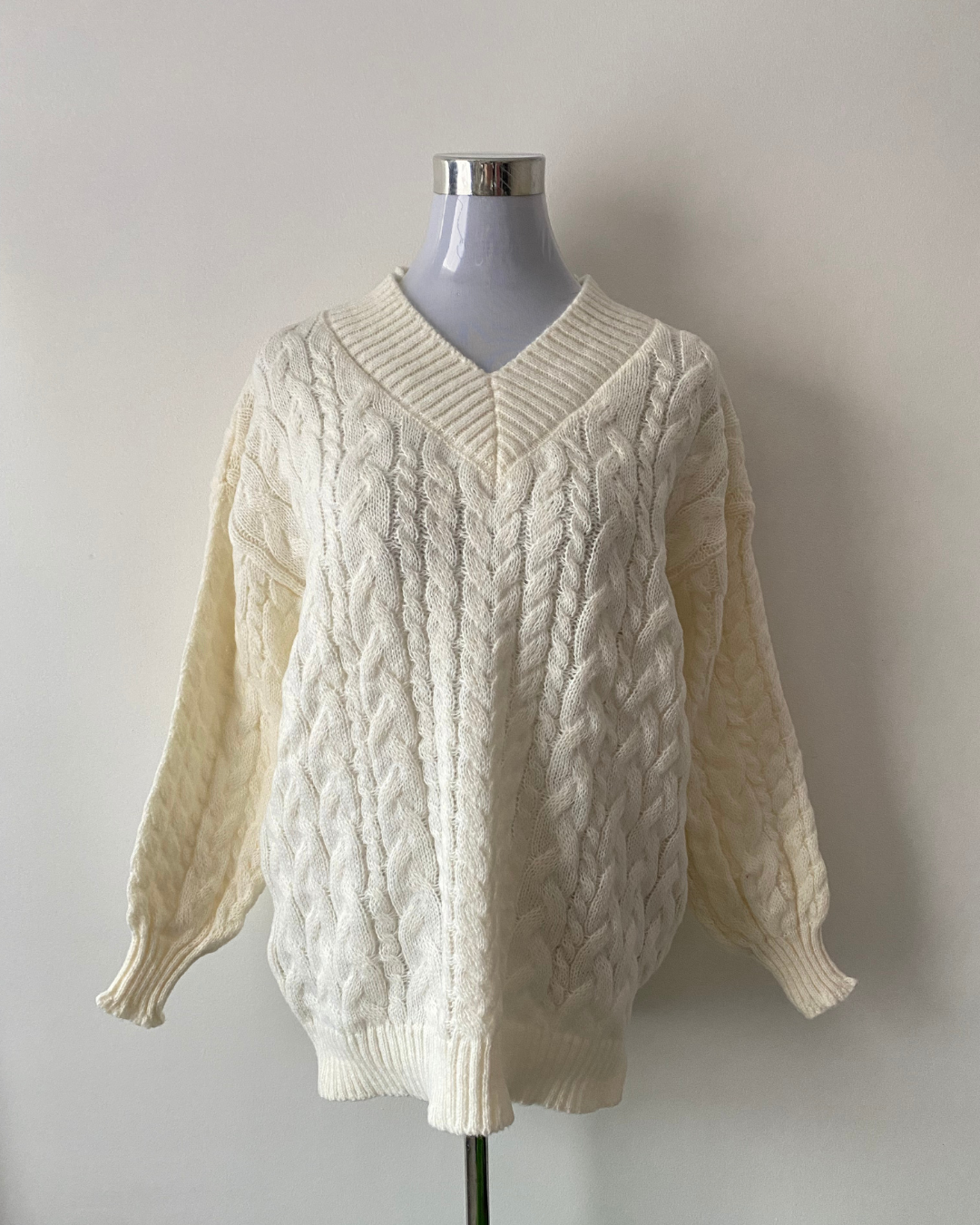 Sweater trenzado