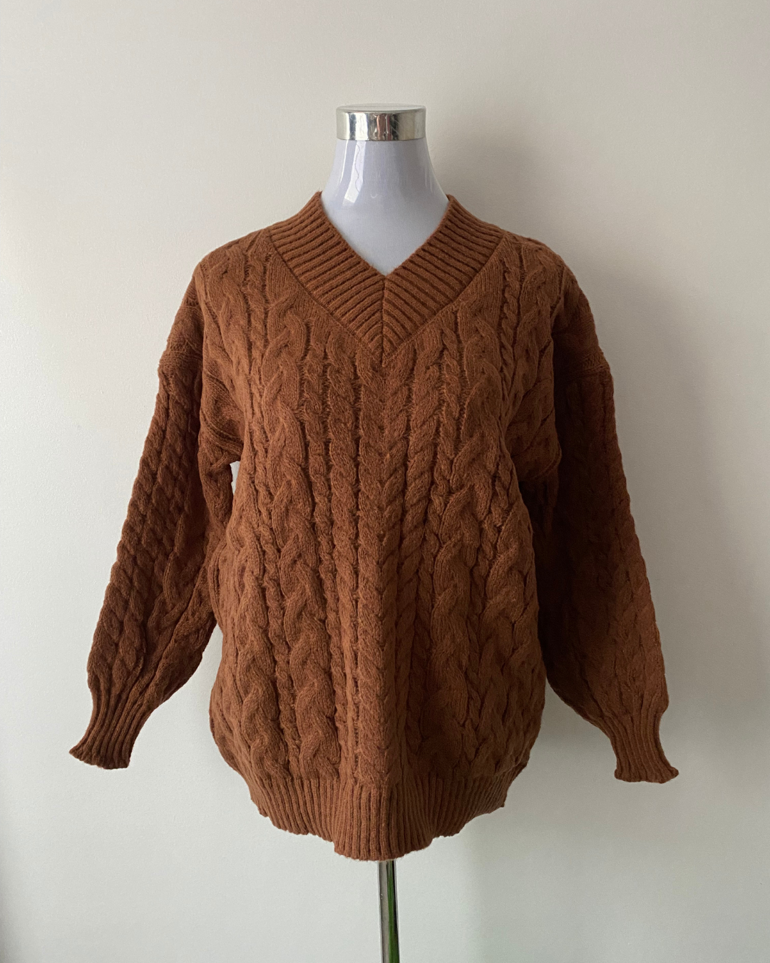 Sweater trenzado