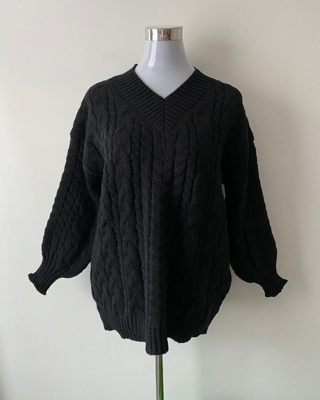 Sweater trenzado
