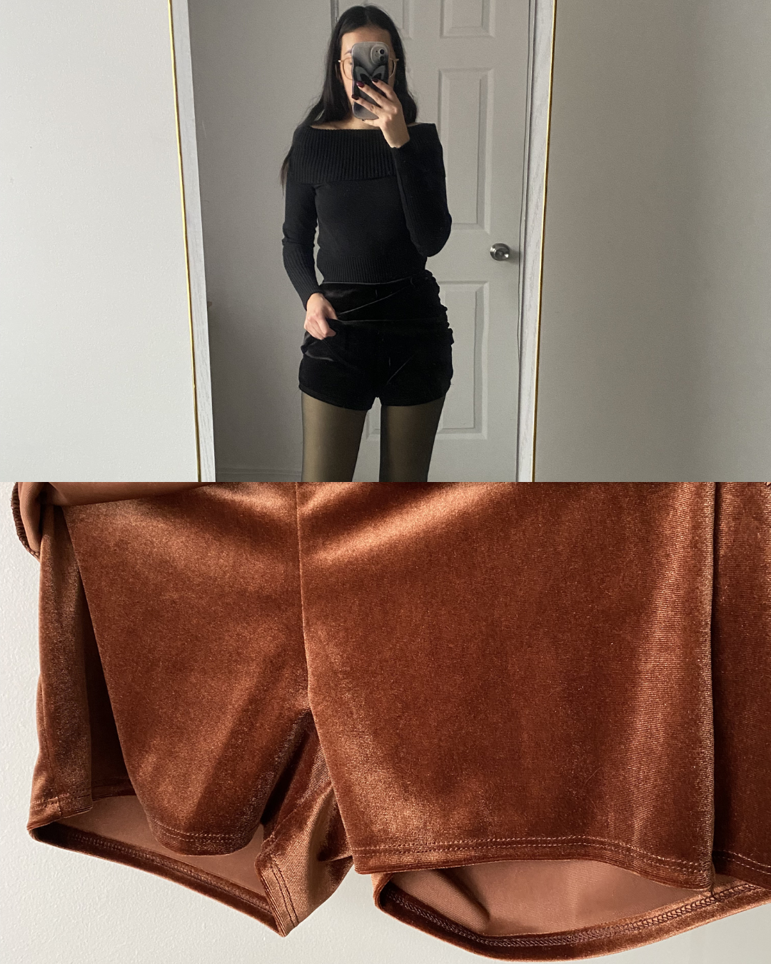 Falda Velvet