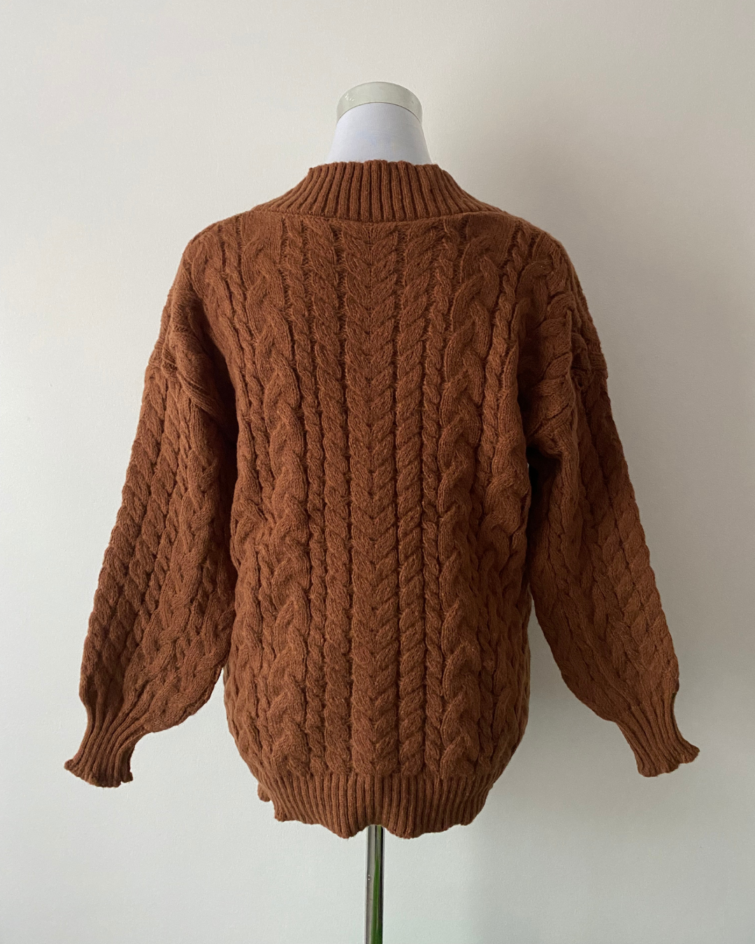 Sweater trenzado