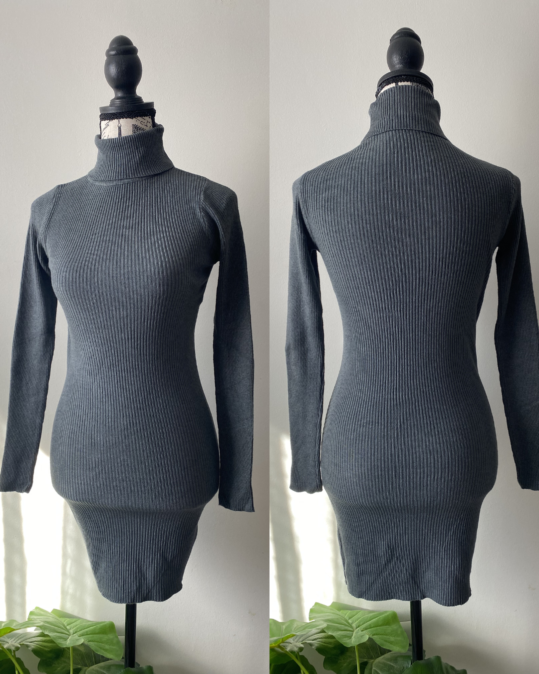 Vestido Baddie cuello doble