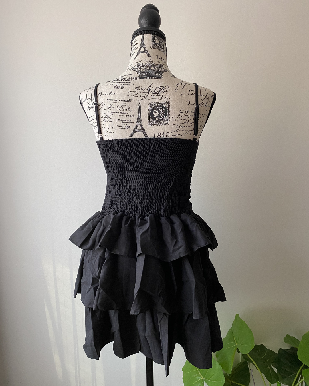 Vestido corse con vuelitos