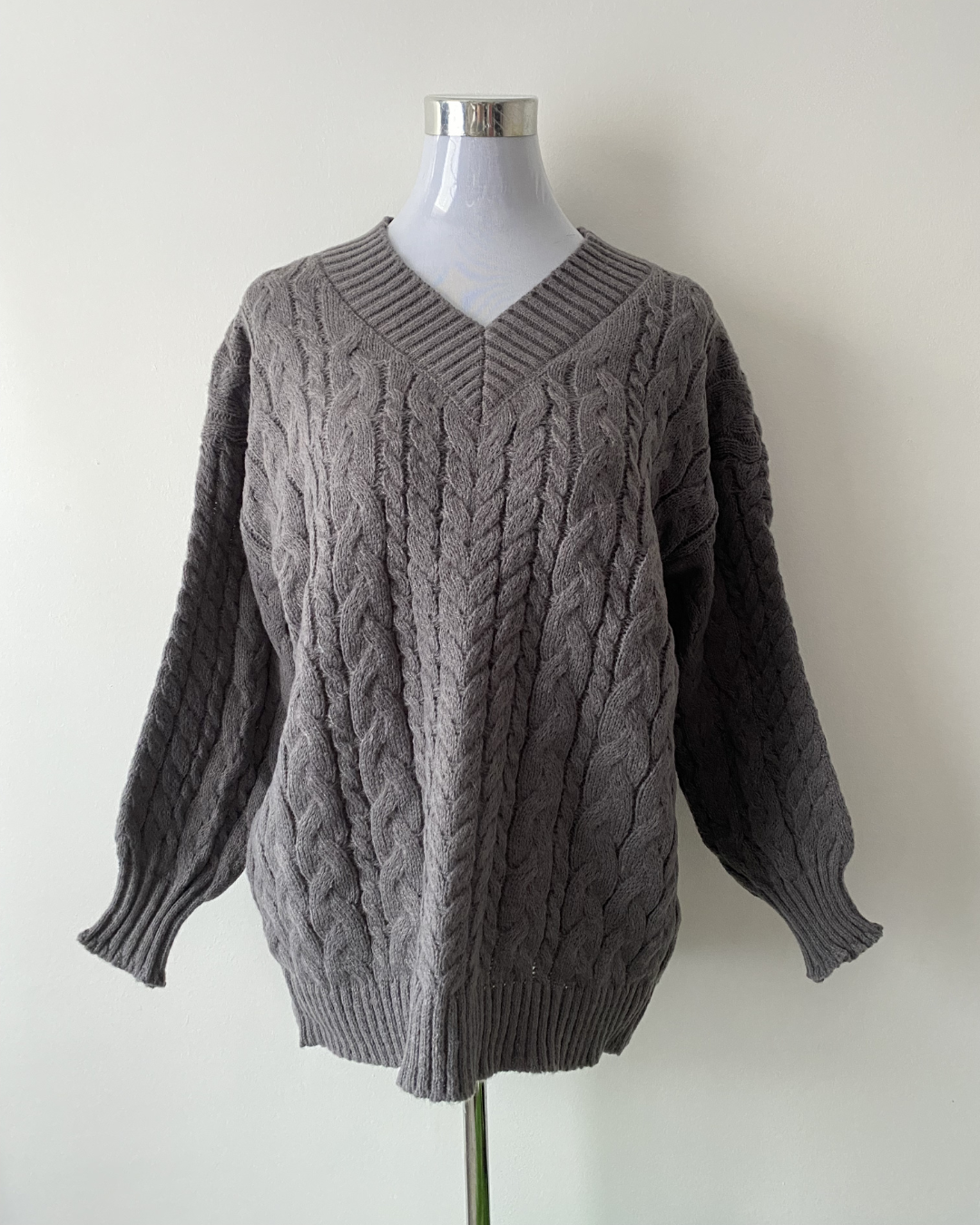 Sweater trenzado