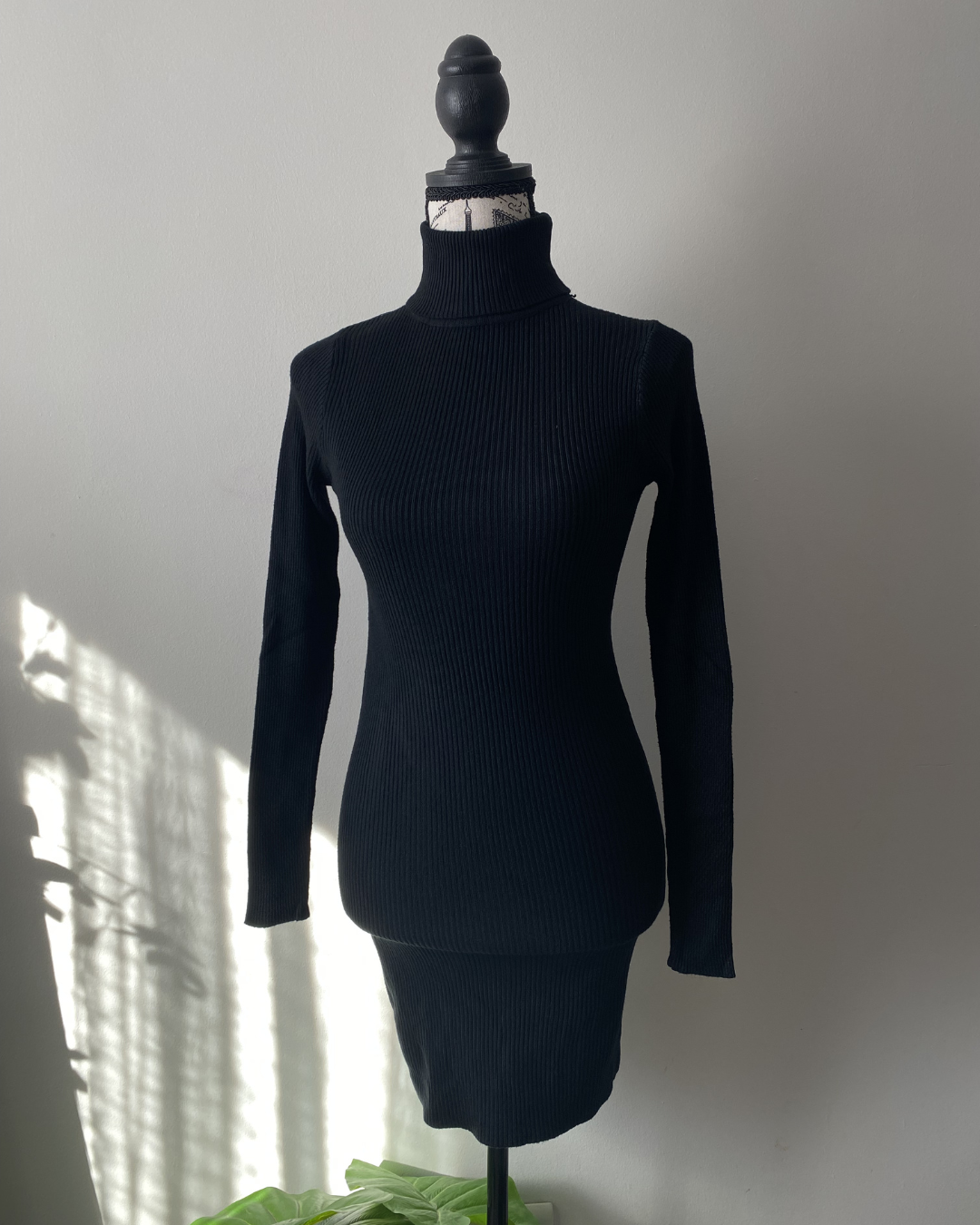 Vestido Baddie cuello doble