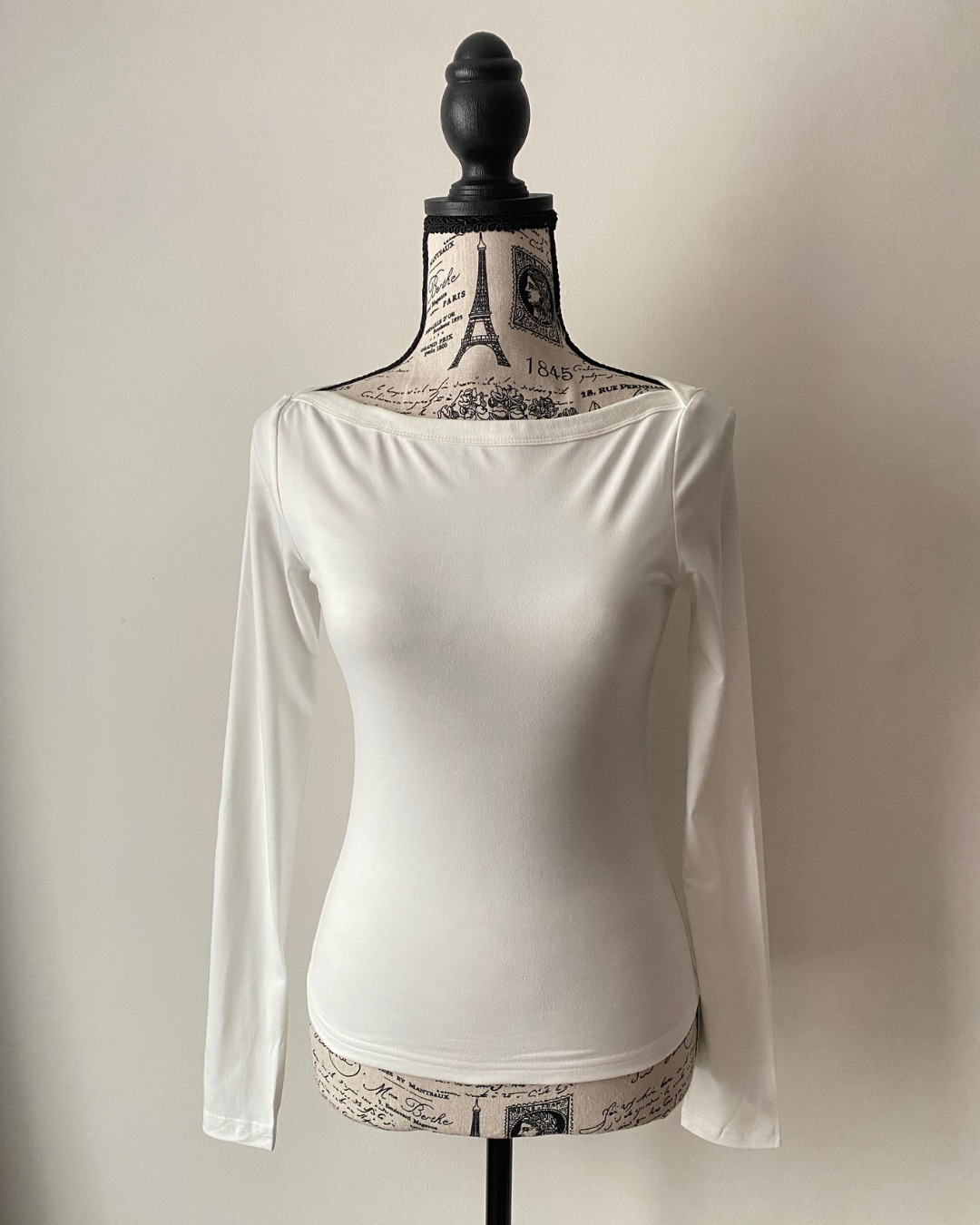 Camiseta cuello bote
