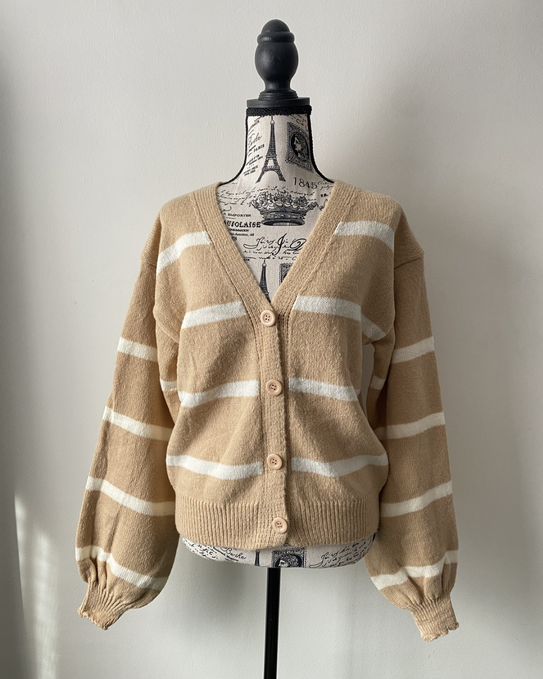 Cardigan manga globo