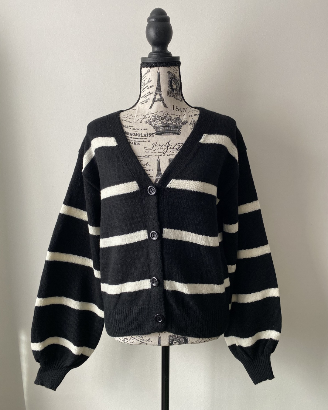 Cardigan manga globo