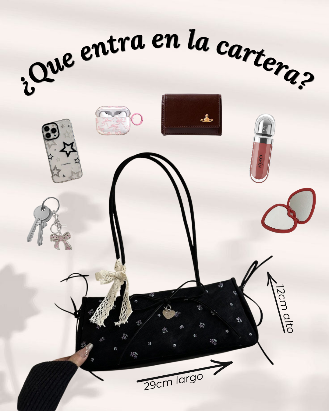 Mini bag romántica