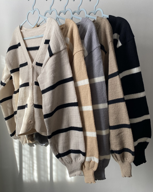 Cardigan manga globo